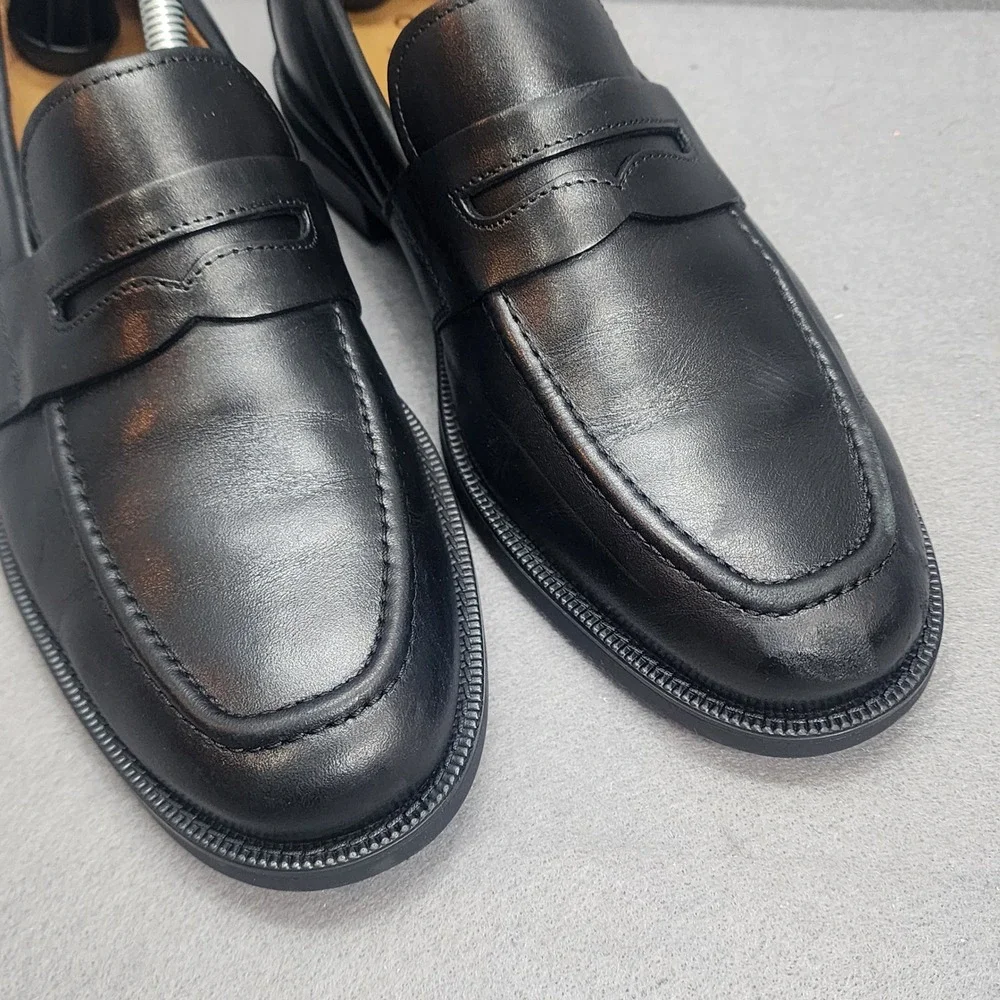 Cole Haan Bedford Penny Loafer Black Leather Mens 7 M